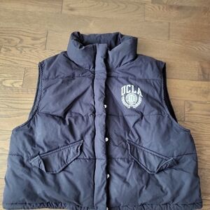 H&M Dark Puffer Vest